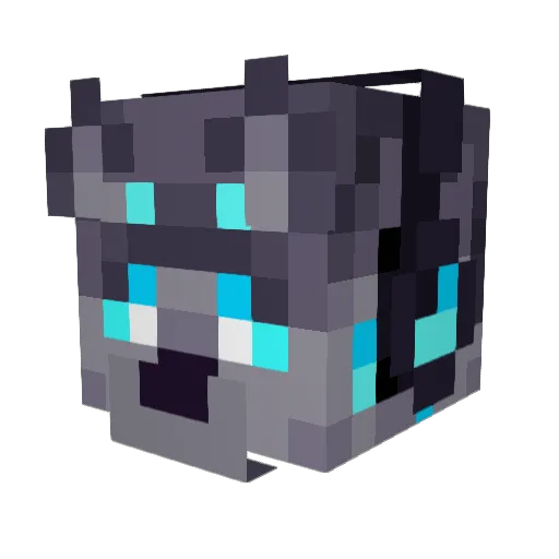 ZigsMC Minecraft avatar head, 3D render