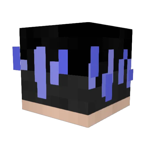 Zih_Tam Minecraft avatar head, 3D render