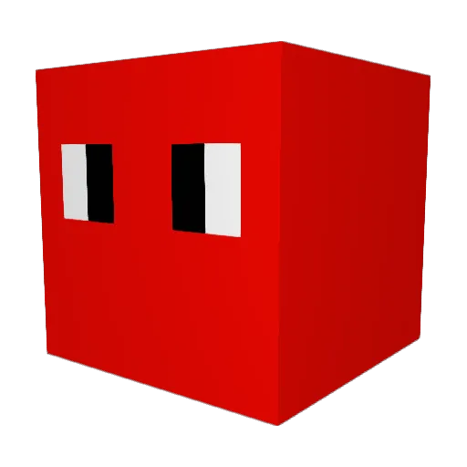 Zilla3672 Minecraft avatar head, 3D render