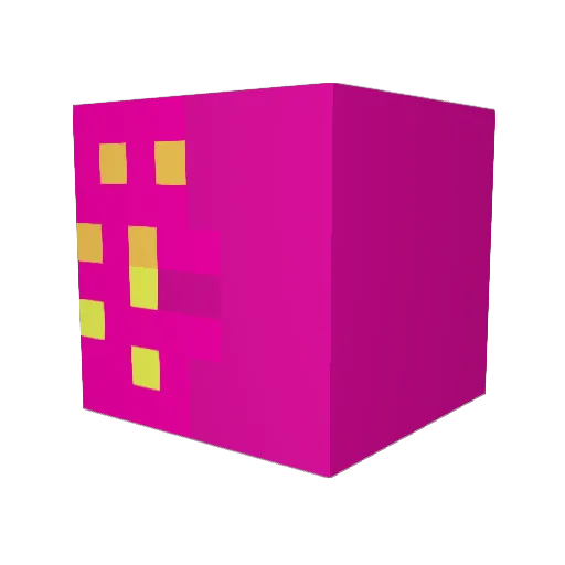 Zimilars Minecraft avatar head, 3D render