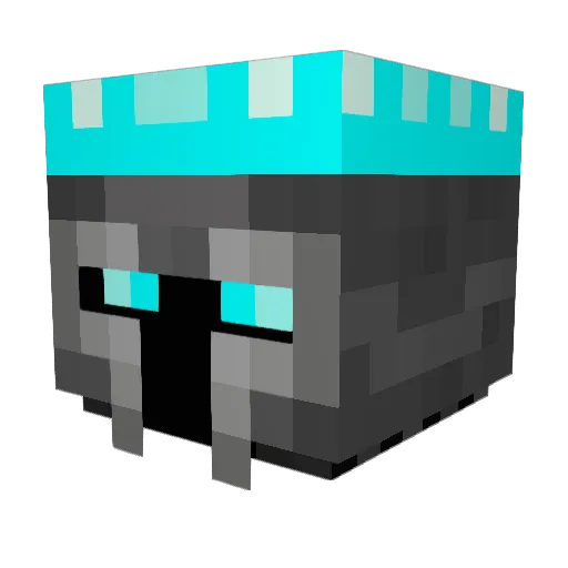 Zinther1995 Minecraft avatar head, 3D render