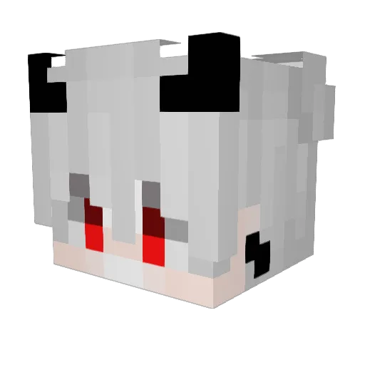 ZiomekPilaVatazy Minecraft avatar head, 3D render