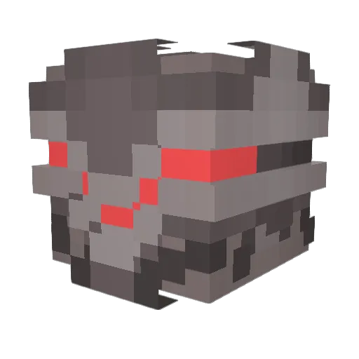Zion5099 Minecraft avatar head, 3D render