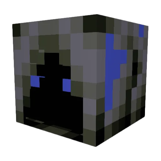 ZionElite Minecraft avatar head, 3D render