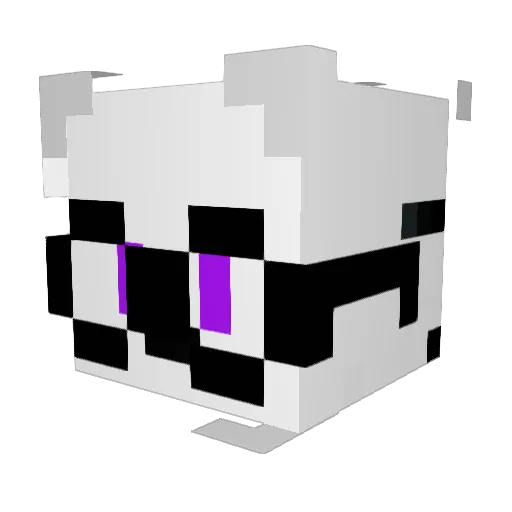 ZipGamerHD Minecraft avatar head, 3D render