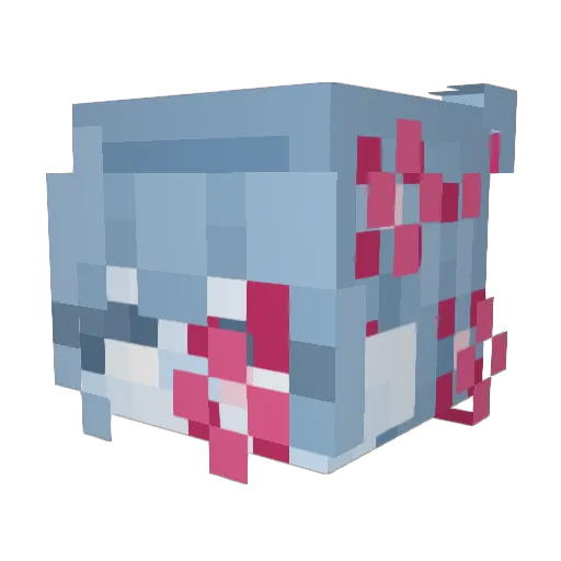 Zippy7280 Minecraft avatar head, 3D render