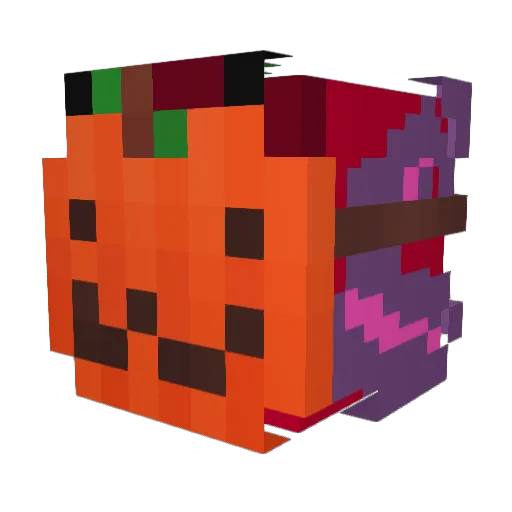ZippyDrawz Minecraft avatar head, 3D render