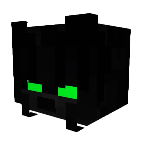 ZippyX Minecraft avatar head, 3D render