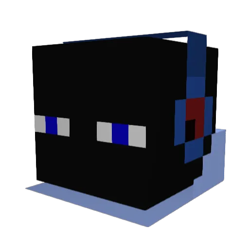 Ziptac01 Minecraft avatar head, 3D render