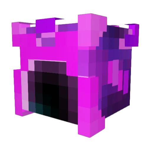 Ziptied_Goose Minecraft avatar head, 3D render