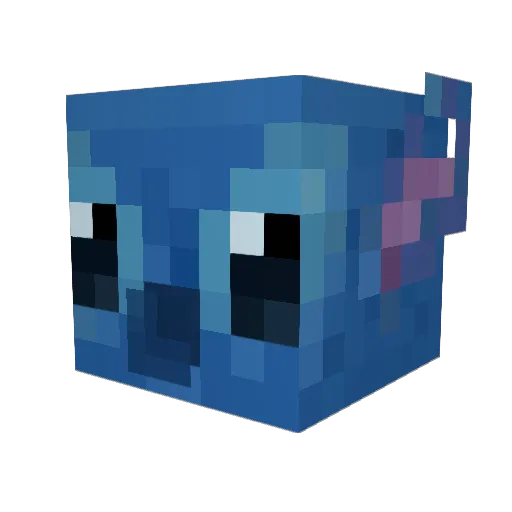 Zirm109 Minecraft avatar head, 3D render