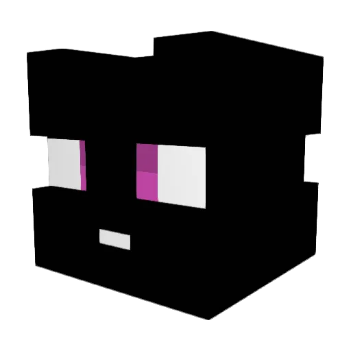 ZiroYzen Minecraft avatar head, 3D render
