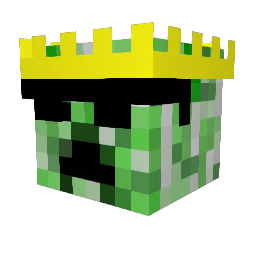 Zirrus1 Minecraft avatar head, 3D render
