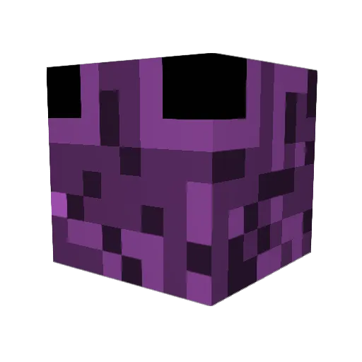 Zits Minecraft avatar head, 3D render