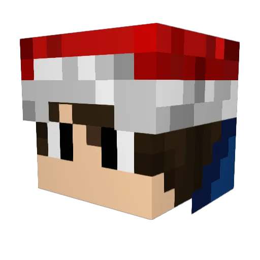 Ziyad2006 Minecraft avatar head, 3D render
