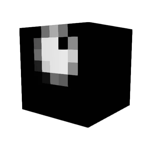 Ziyankar28 Minecraft avatar head, 3D render