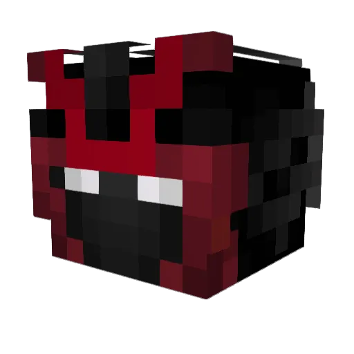 Ziyatho Minecraft avatar head, 3D render