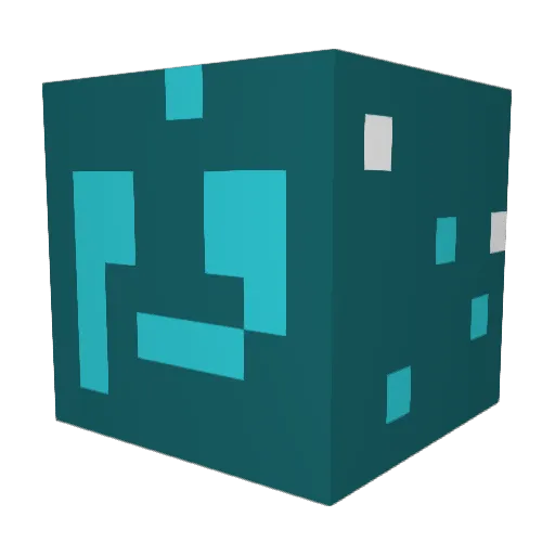 ZizzyExe Minecraft avatar head, 3D render