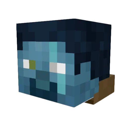 Zjarek_Zymon Minecraft avatar head, 3D render