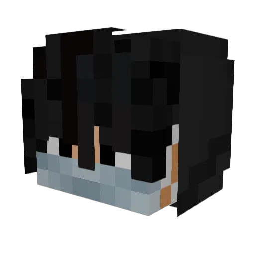 Zladdy_77 Minecraft avatar head, 3D render