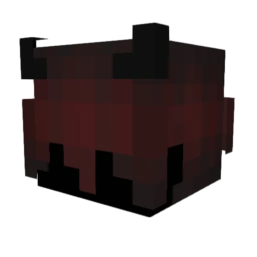 Zlatan135 Minecraft avatar head, 3D render