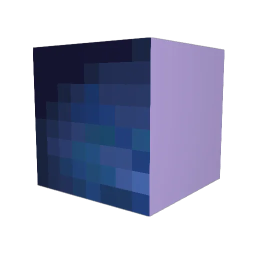 ZlayZy Minecraft avatar head, 3D render