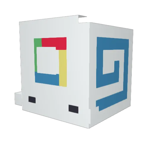 Zmon66 Minecraft avatar head, 3D render