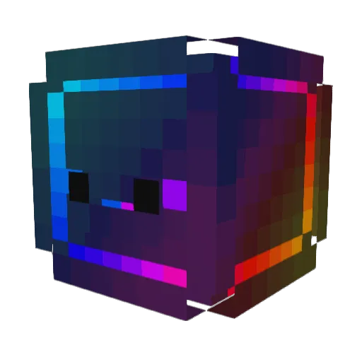 ZoLame Minecraft avatar head, 3D render