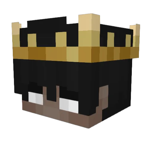 ZoRiSiMy Minecraft avatar head, 3D render