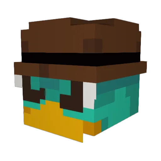 ZoRoArKo_o Minecraft avatar head, 3D render