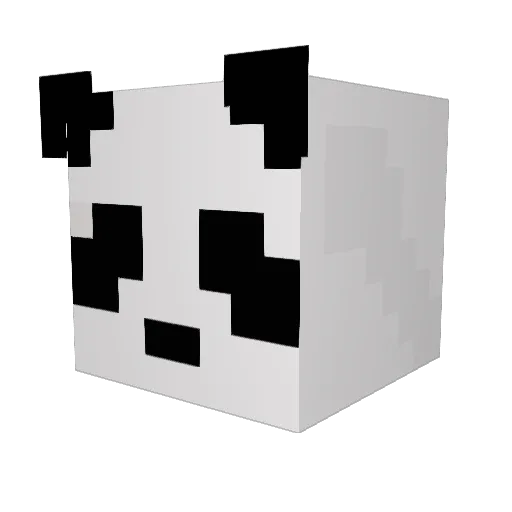 Zoa_24 Minecraft avatar head, 3D render