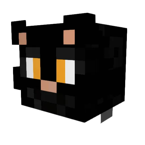 Zoaj Minecraft avatar head, 3D render