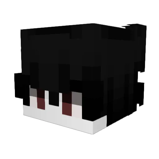Zobrepensar Minecraft avatar head, 3D render