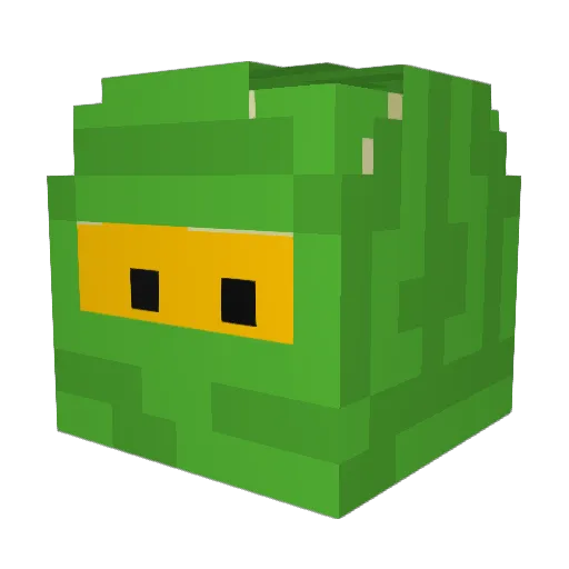 Zockstar2_0 Minecraft avatar head, 3D render