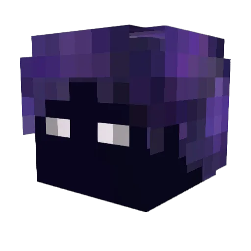 ZodaLTV Minecraft avatar head, 3D render