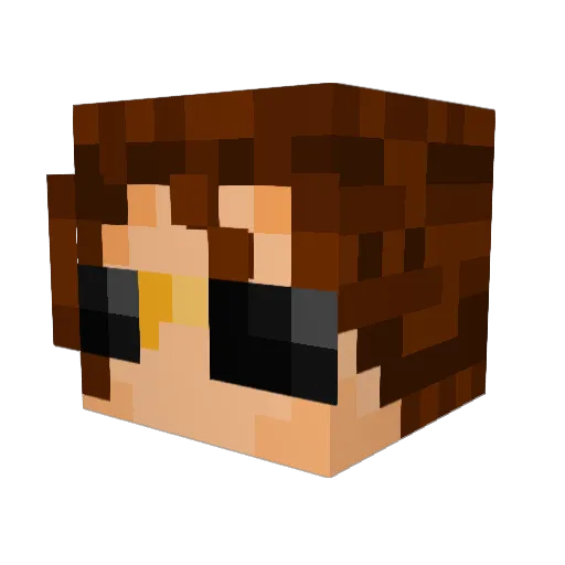 ZodiacGalaxy523 Minecraft avatar head, 3D render