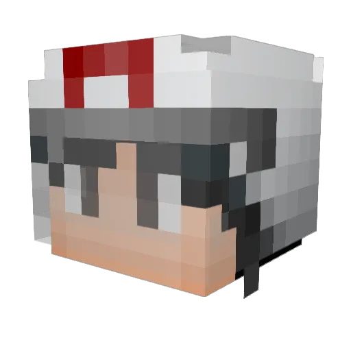 ZodiacKiller69 Minecraft avatar head, 3D render