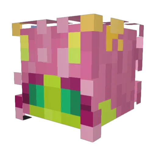 Zoe_Grave Minecraft avatar head, 3D render