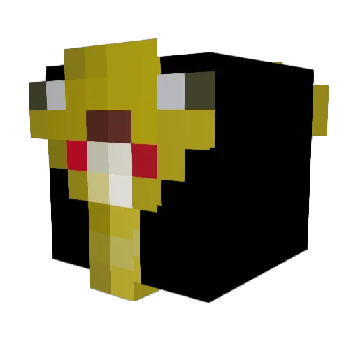 Zoe_xx Minecraft avatar head, 3D render
