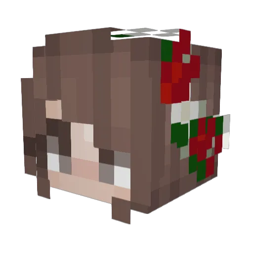 Zoey_Grace Minecraft avatar head, 3D render
