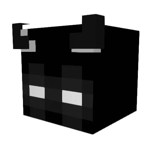 Zoforyx Minecraft avatar head, 3D render