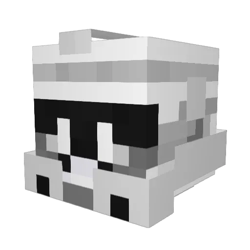 Zohan315 Minecraft avatar head, 3D render