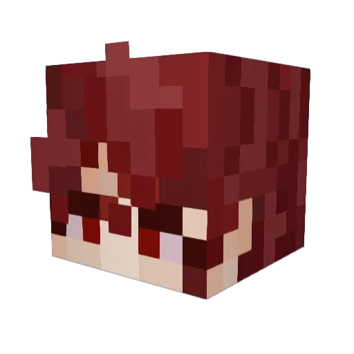 Zoisite__ Minecraft avatar head, 3D render