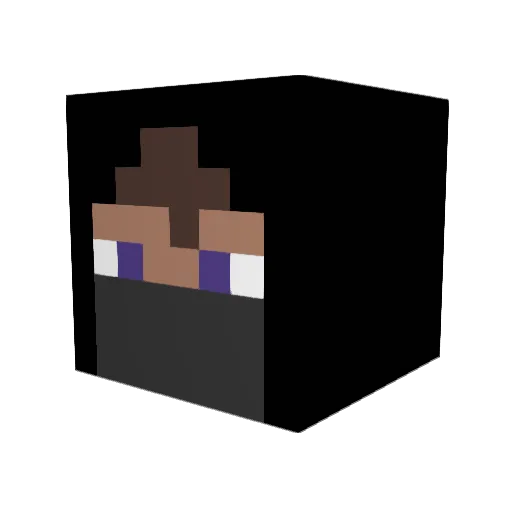 Zoltex1 Minecraft avatar head, 3D render