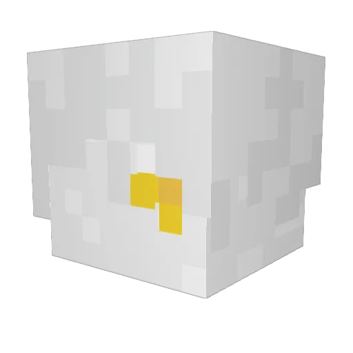 Zoltrock Minecraft avatar head, 3D render