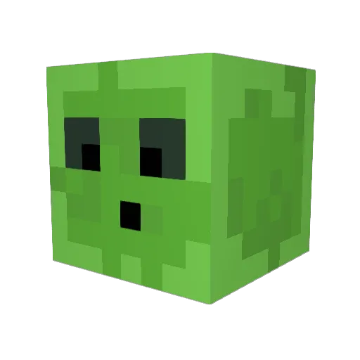 Zombey8112 Minecraft avatar head, 3D render