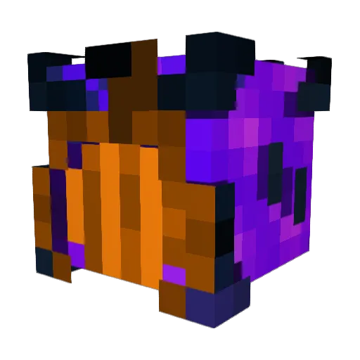 Zombie1980s Minecraft avatar head, 3D render