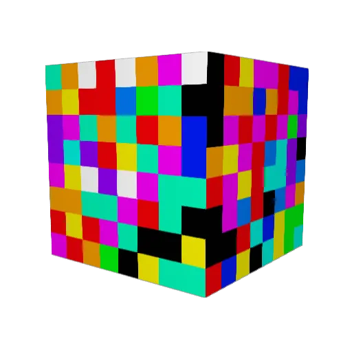 Zombie6947 Minecraft avatar head, 3D render