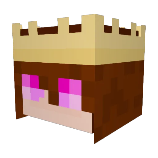 Zombie9Killer Minecraft avatar head, 3D render