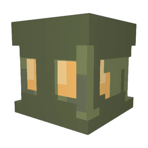 ZombieBacon1337 Minecraft avatar head, 3D render